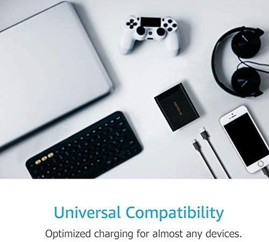 USB Wall Charger Adapter, 40W 6 - Port Foldable Wall Plug Multiport Charger for Iphone Ipad Tablets Smartphones, Home Office Use - ElectronicsAreFun