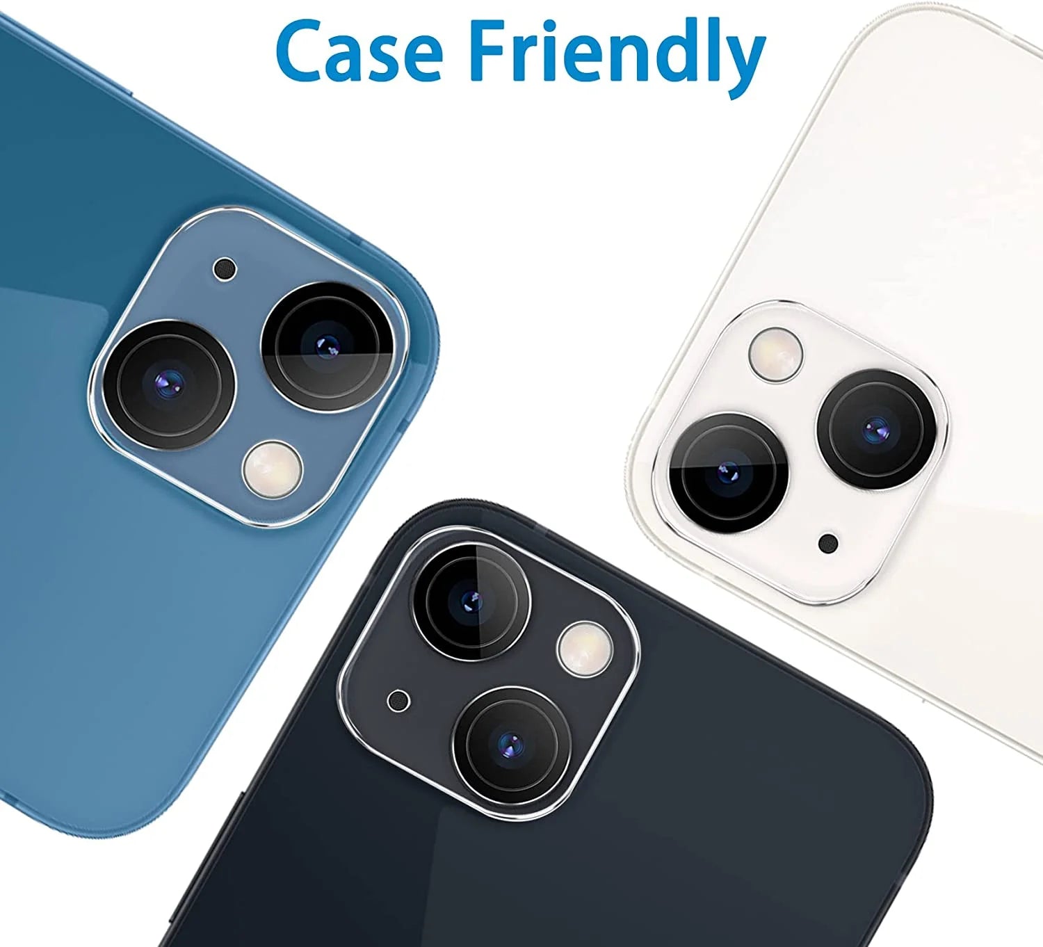 Camera Lens Protector for Iphone 14 & Iphone 14 plus 2022,Premium HD Clear Tempered Glass Lens Cover Flim[Case Friendly][Scratch - Resistant][Easy Installation][Night Circle] - ElectronicsAreFun