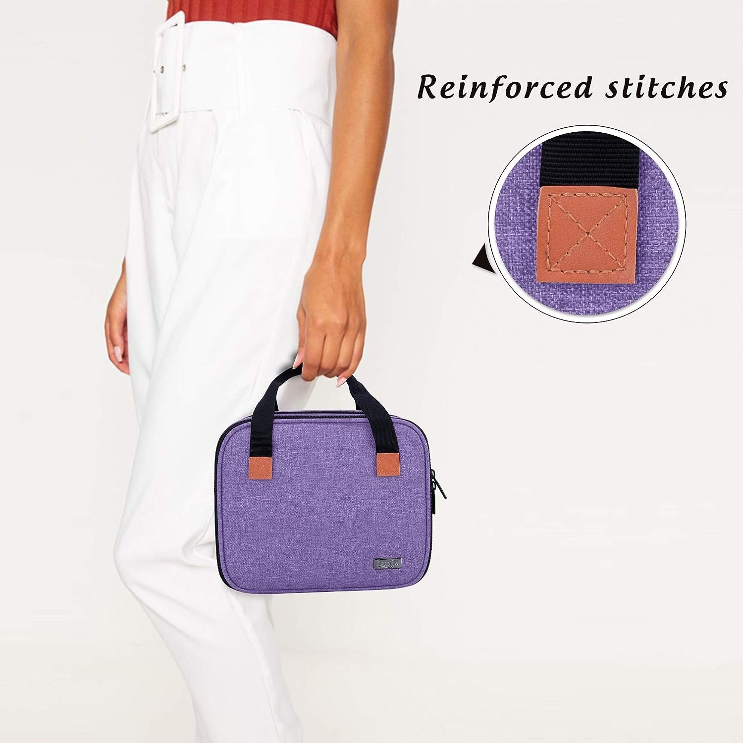 Carrying Bag Compatible with DR.J Mini Projector, Portable Case for Mini Projector and Accessories, Purple - ElectronicsAreFun