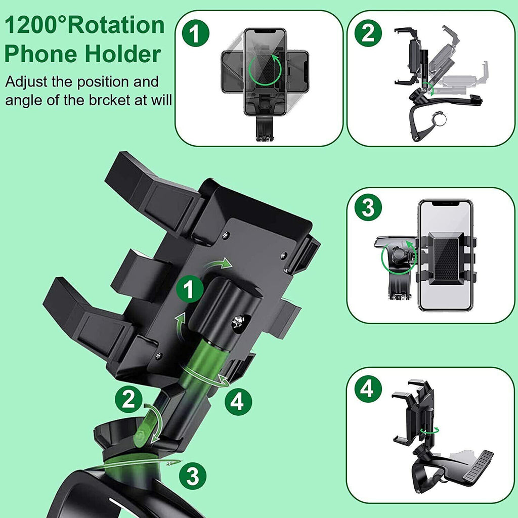Universal Car Phone Holder Mount 360 Degree Rotation Dashboard Cell Phone Holder - ElectronicsAreFun