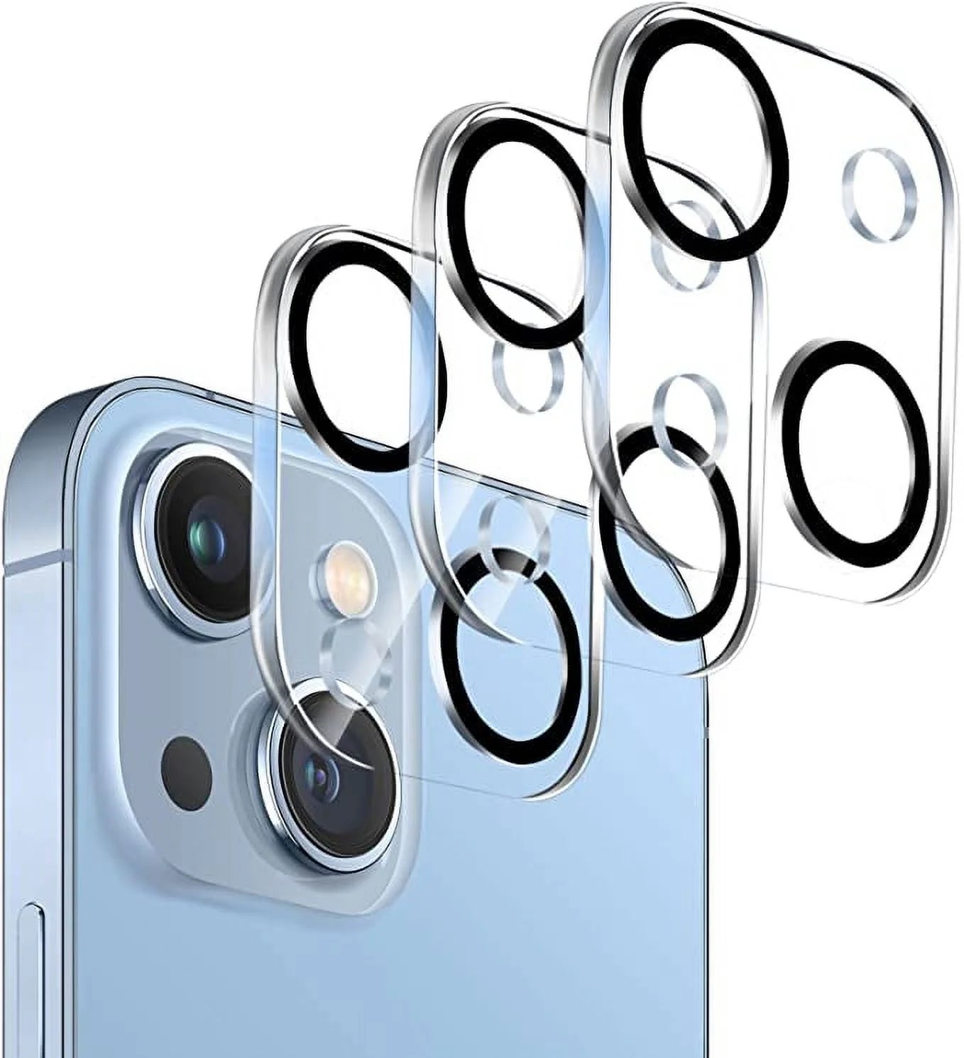 Camera Lens Protector for Iphone 14 & Iphone 14 plus 2022,Premium HD Clear Tempered Glass Lens Cover Flim[Case Friendly][Scratch - Resistant][Easy Installation][Night Circle] - ElectronicsAreFun