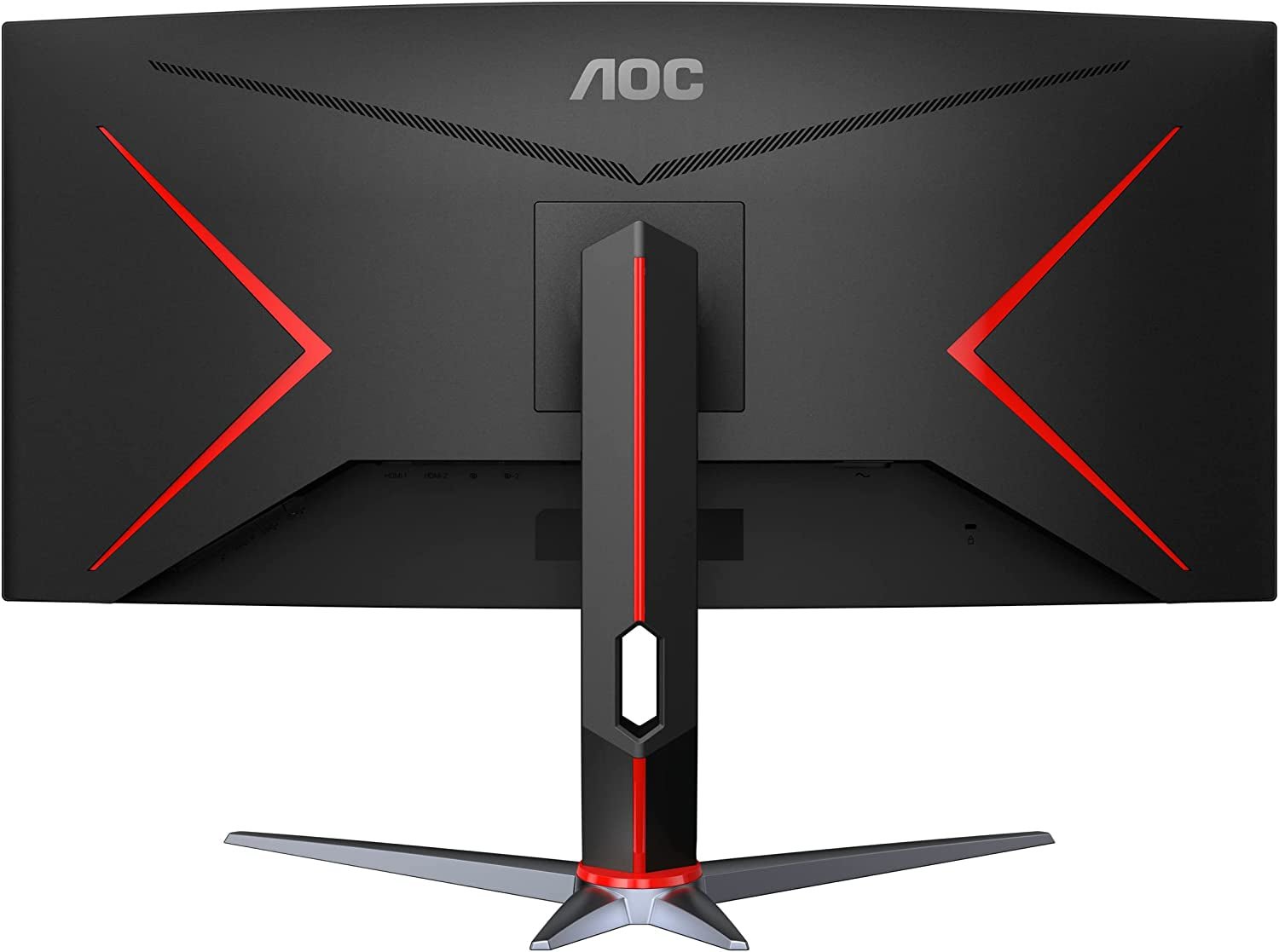 CU34G2X 34" Curved Frameless Immersive Gaming Monitor, Ultrawide QHD 3440X1440, VA Panel, 1Ms 144Hz Adaptive - Sync, Height Adjustable, 3 - Yr Zero Dead Pixels, Black/Red - ElectronicsAreFun