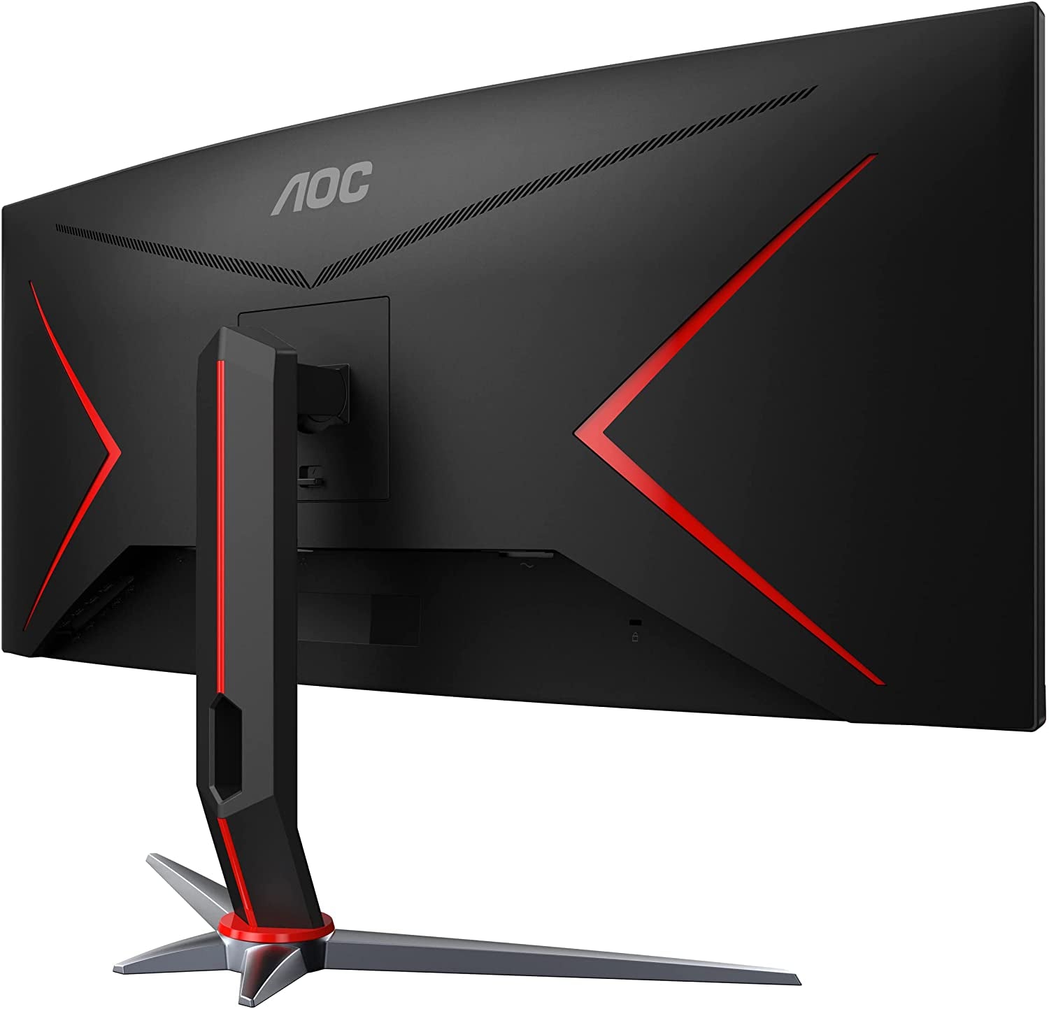 CU34G2X 34" Curved Frameless Immersive Gaming Monitor, Ultrawide QHD 3440X1440, VA Panel, 1Ms 144Hz Adaptive - Sync, Height Adjustable, 3 - Yr Zero Dead Pixels, Black/Red - ElectronicsAreFun