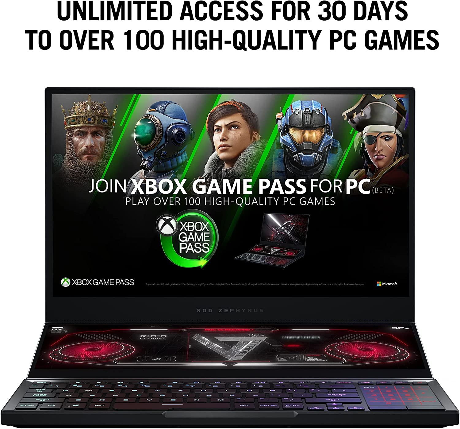 ROG Zephyrus Duo SE 15 Gaming Laptop, 15.6” 300Hz IPS Type FHD Display, NVIDIA Geforce RTX 3060, AMD Ryzen 9 5980HX, 16GB DDR4, 1TB Pcie SSD, Per - Key RGB Keyboard, Windows 10 Home, GX551QM - ES96 - ElectronicsAreFun