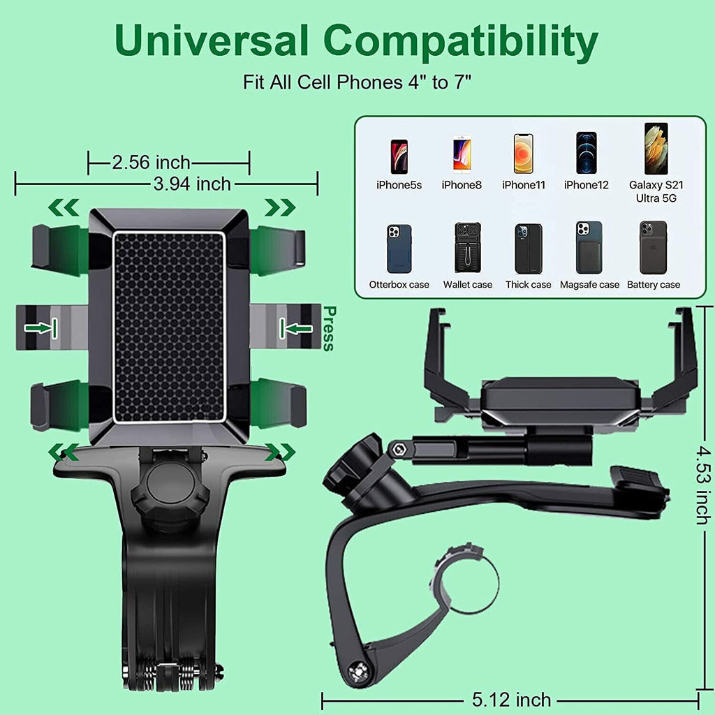 Universal Car Phone Holder Mount 360 Degree Rotation Dashboard Cell Phone Holder - ElectronicsAreFun