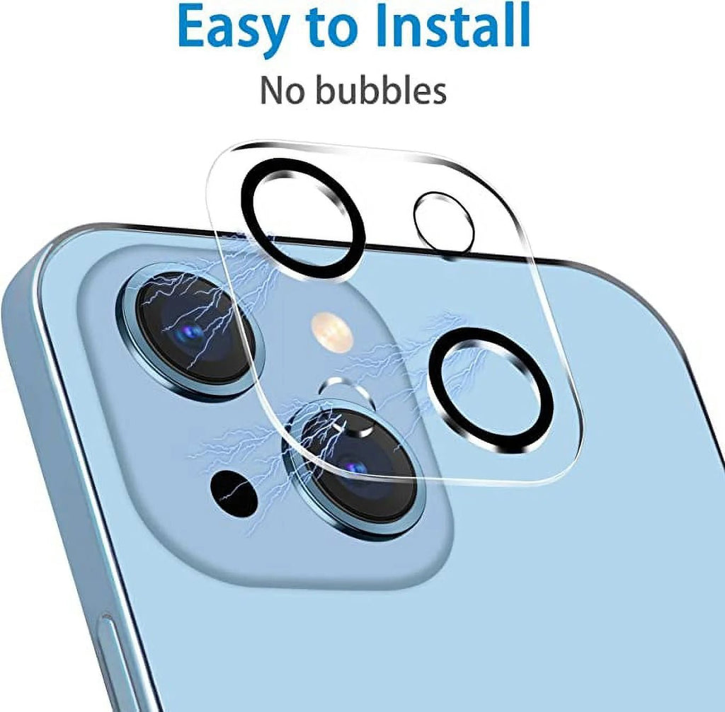 Camera Lens Protector for Iphone 14 & Iphone 14 plus 2022,Premium HD Clear Tempered Glass Lens Cover Flim[Case Friendly][Scratch - Resistant][Easy Installation][Night Circle] - ElectronicsAreFun