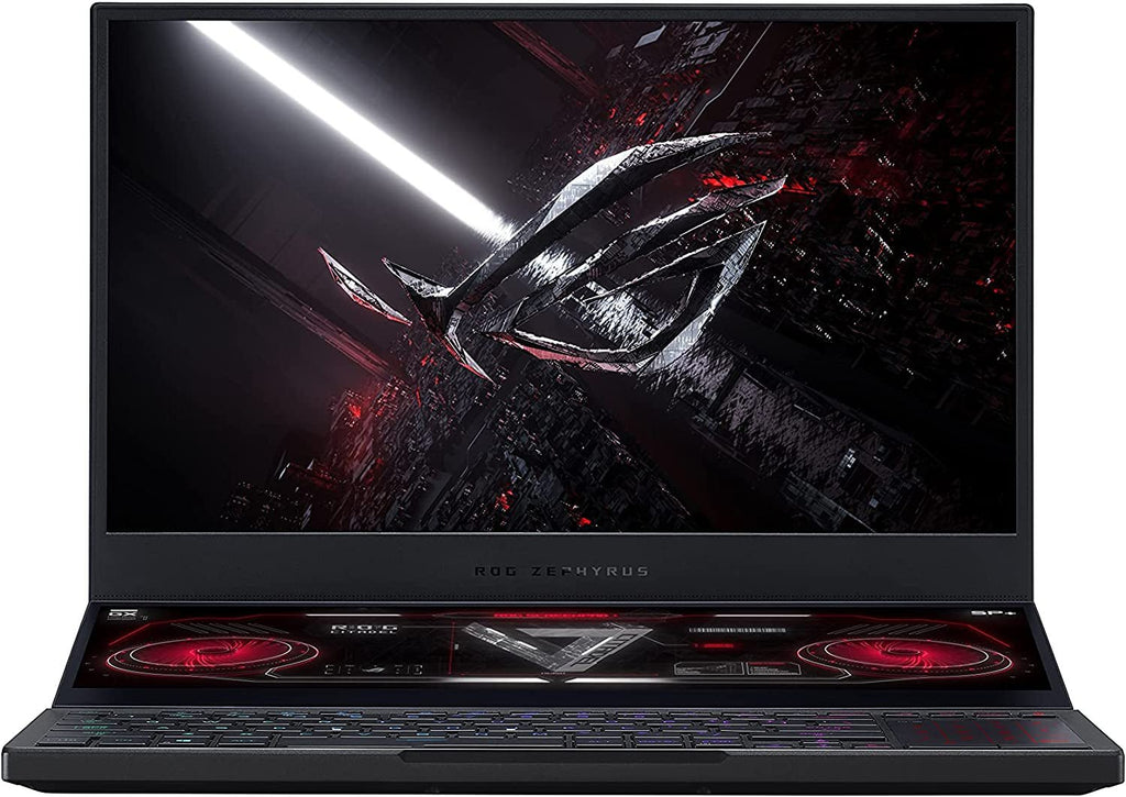 ROG Zephyrus Duo SE 15 Gaming Laptop, 15.6” 300Hz IPS Type FHD Display, NVIDIA Geforce RTX 3060, AMD Ryzen 9 5980HX, 16GB DDR4, 1TB Pcie SSD, Per - Key RGB Keyboard, Windows 10 Home, GX551QM - ES96 - ElectronicsAreFun